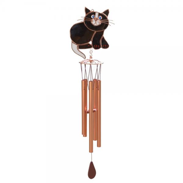 Black Cat Wind Chime