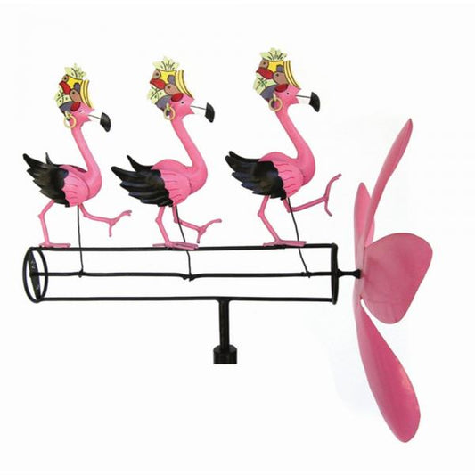 Dancing Flamingo Whirligig