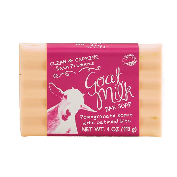 Pomegranate Goat Milk Bar Soap