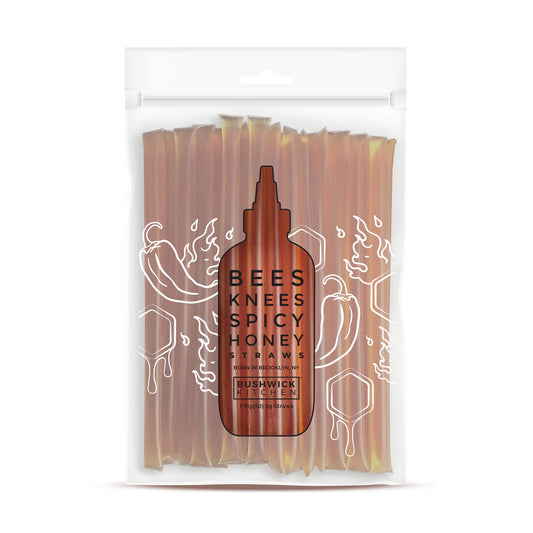 Spicy Bees Knees Honey Straws