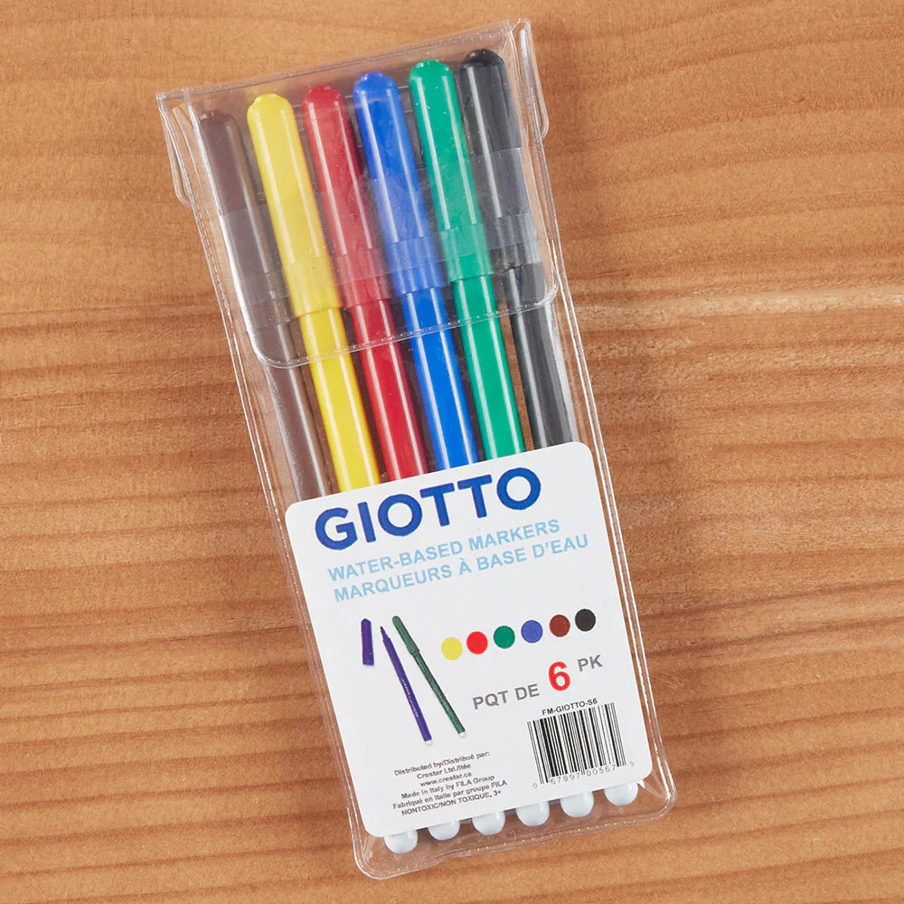 Giotto Markers | 6 Pack