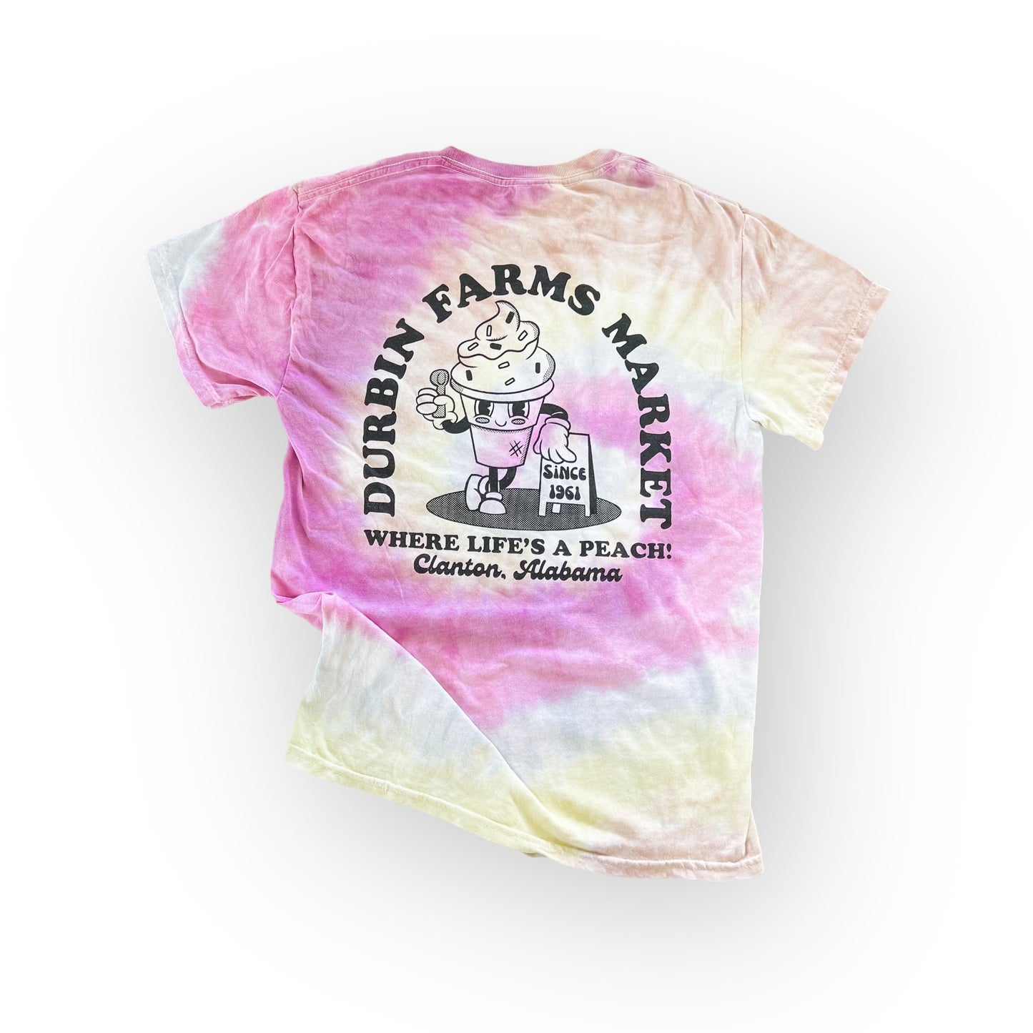 Durbin’s Ice Cream Tee | Sherbet Tie Dye