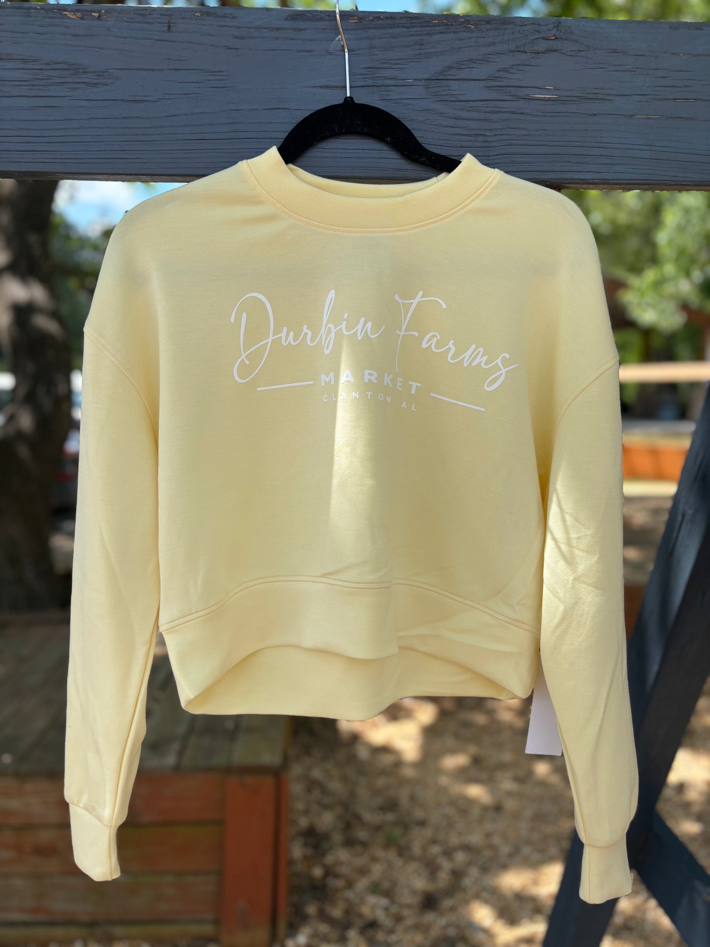 DFM Modal Crop Sweatshirt