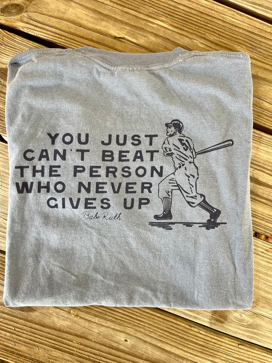 Never Give Up Tee