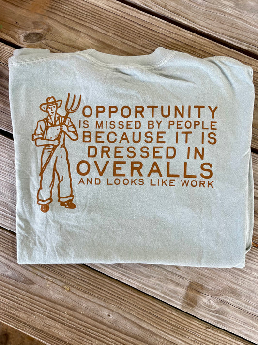 Overalls Tee