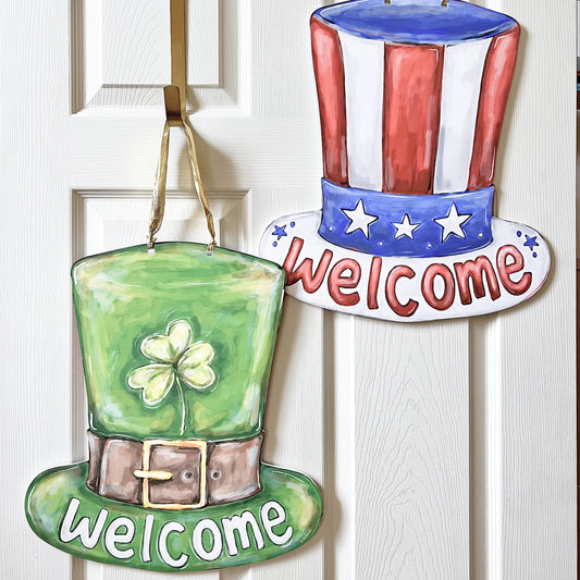 Double Sided Hat Door Hanger