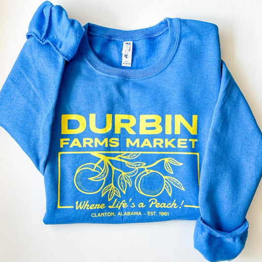 Durbin's Sweatshirt | Blue/Yellow