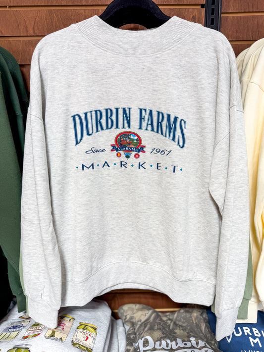 Peach Tree Sweatshirt- Charles River