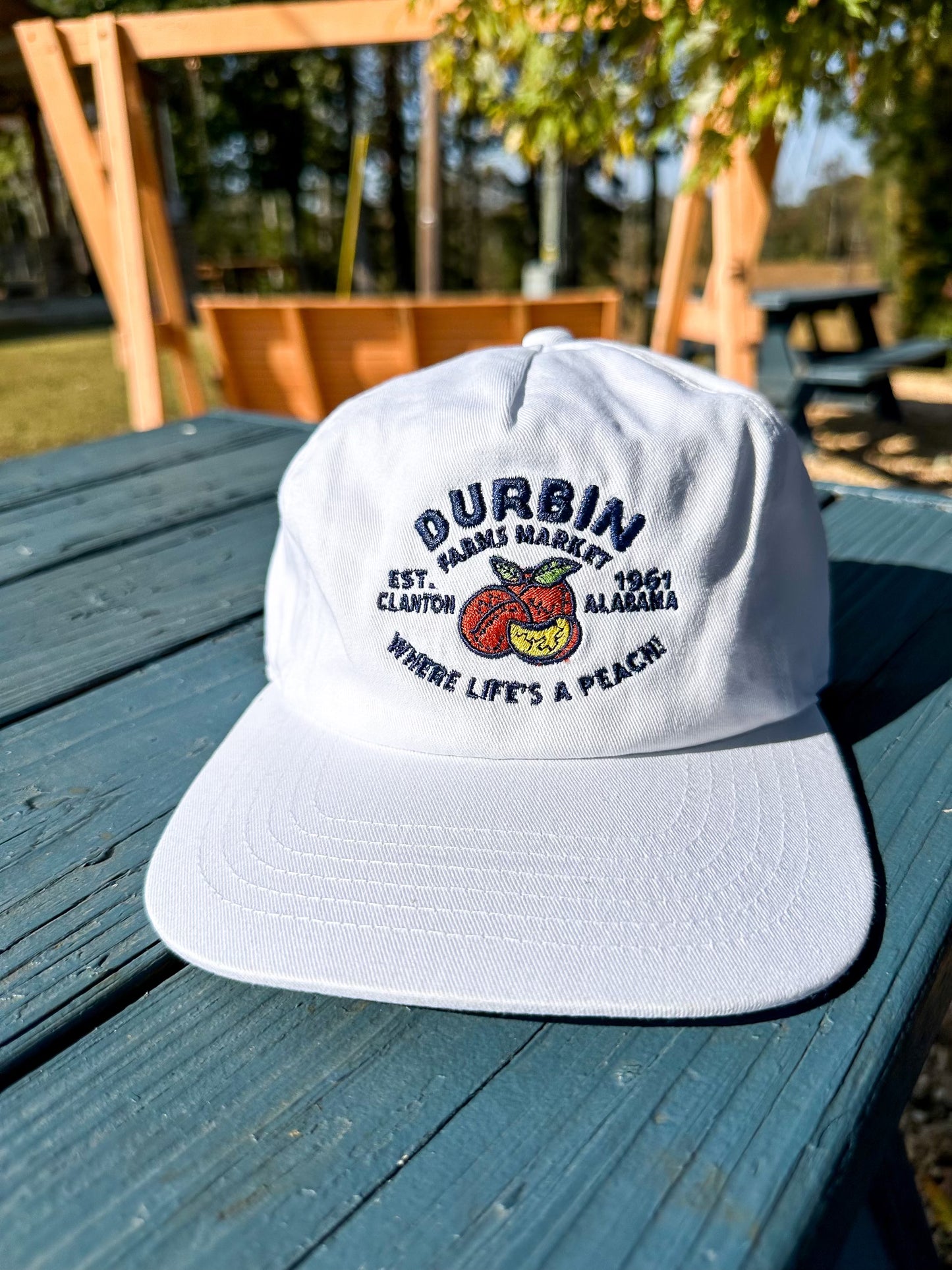 Durbin Farms Market Hat | White