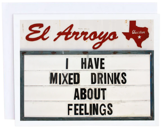 Mixed Drinks Card