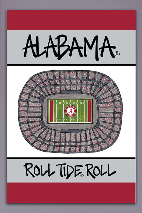 Alabama Stadium Garden Flag