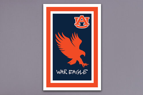 Auburn Mascot Garden Flag