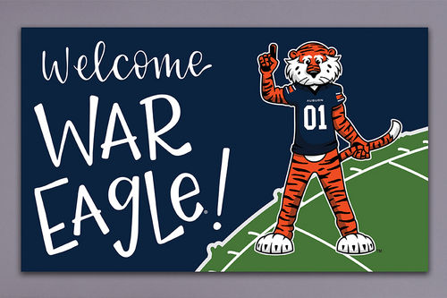 Aubie Door Mat
