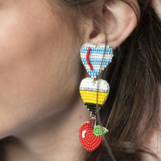 Apple Stacked Earrings