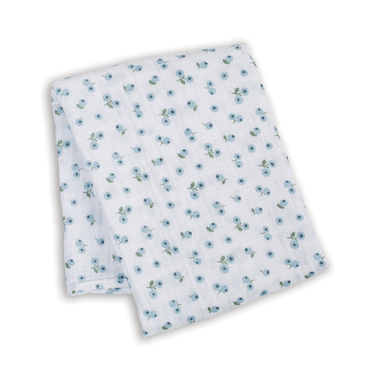 Lulujo Swaddle | Blueberries