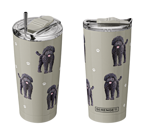 Black Labradoodle | 20 oz Tumbler