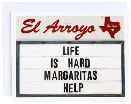 Life is Hard Card