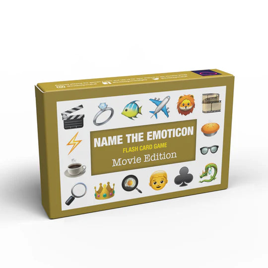 Name the Emoticon Movie Edition Card Game