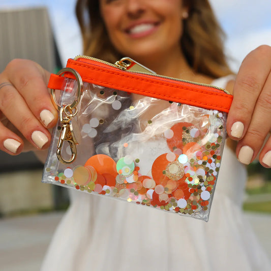 Confetti Keychian Wallet