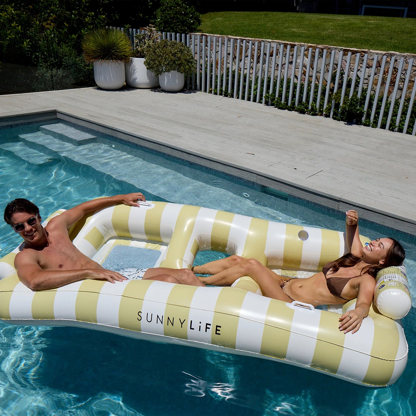 Twin Hammock Float | Casa Sand Stripe