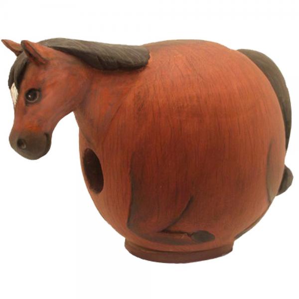 Brown Horse Gord-O Birdhouse