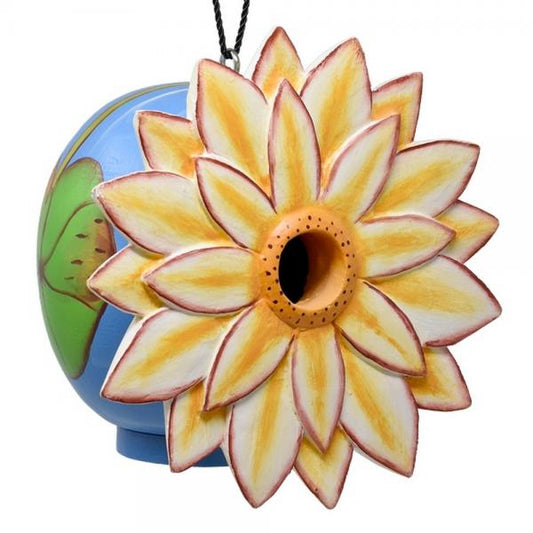 Lotus Flower Gord-O Birdhouse