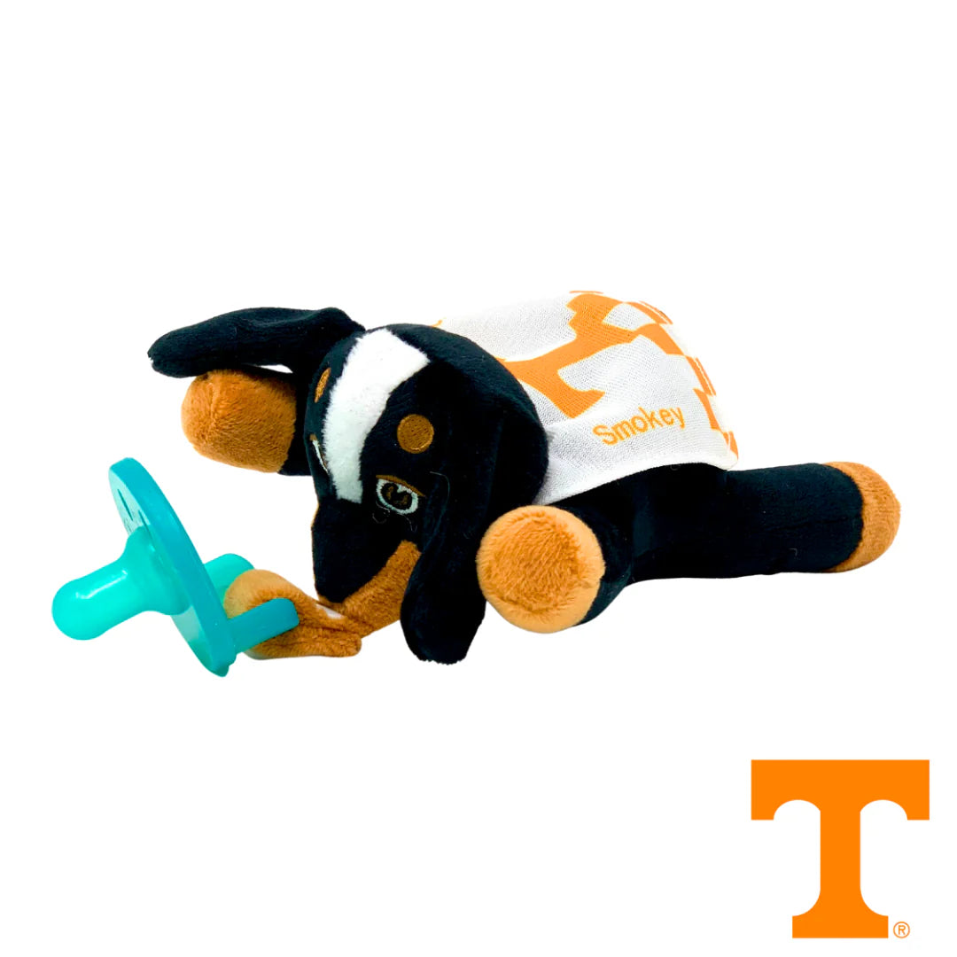 University of Tennessee Smokey Paci Clip