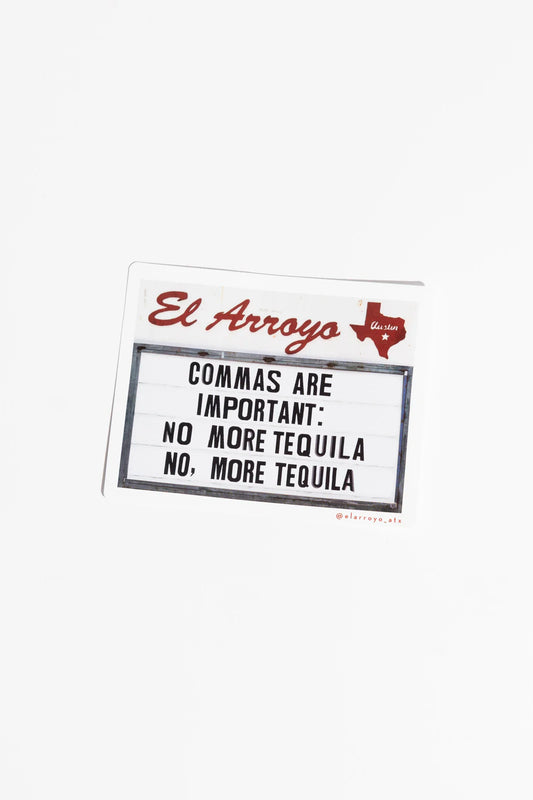 Commas are Important Sticker