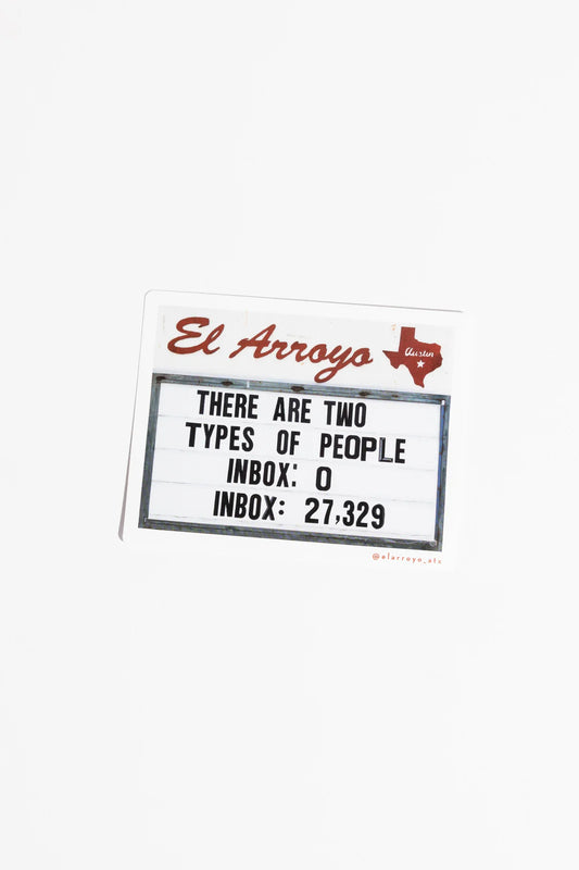 Types of People Sticker