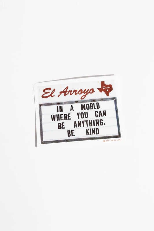 Be Kind Sticker