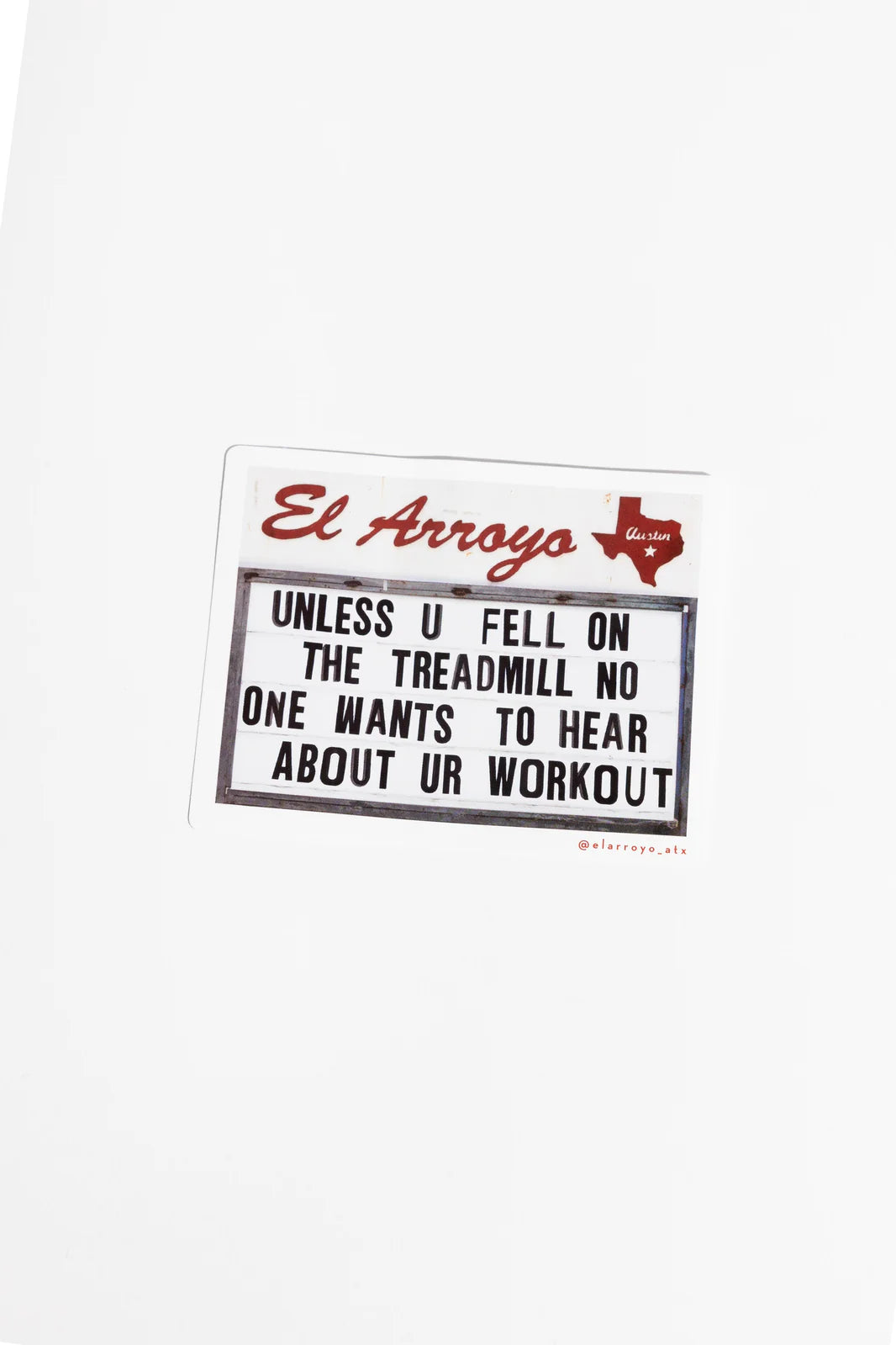 Ur Workout Sticker