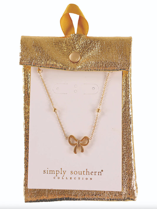 Bow Dainty Necklace