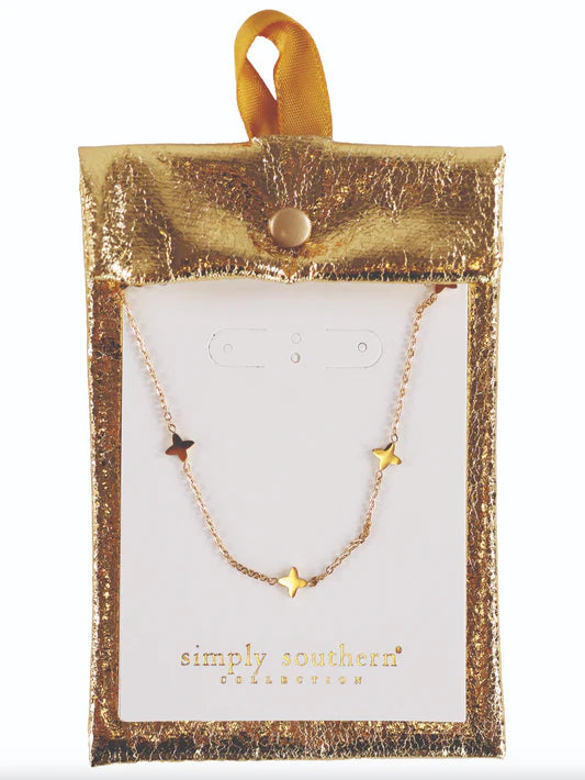 Star 4 Point Dainty Necklace