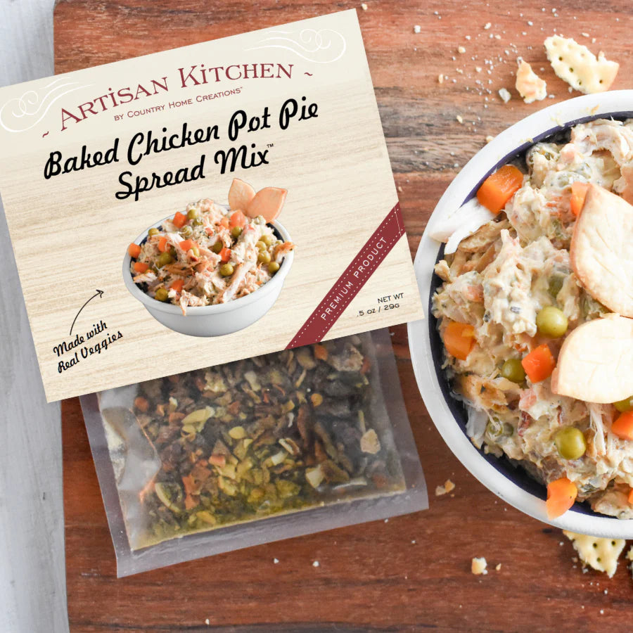 Baked Chicken Pot Pie Dip Mix