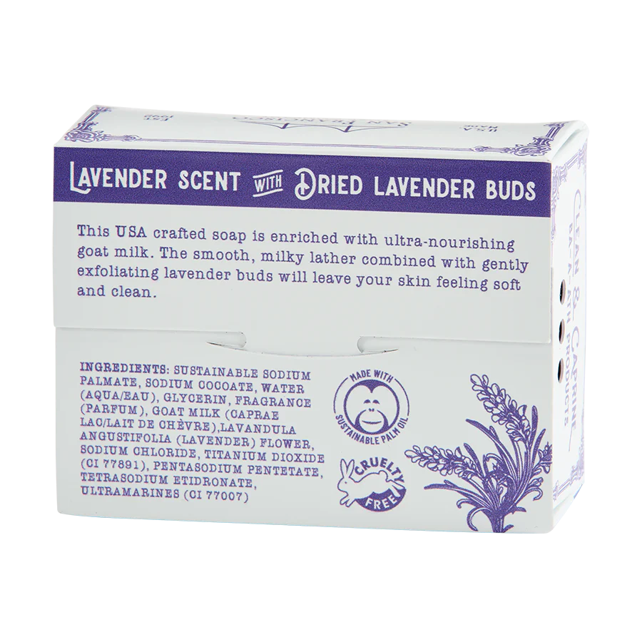 Lavender Goat Milk Bar Soap