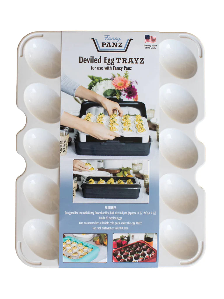 Fancy Panz Deviled Egg Tray