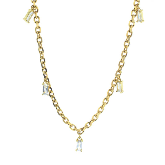 Ella Necklace | Crystal