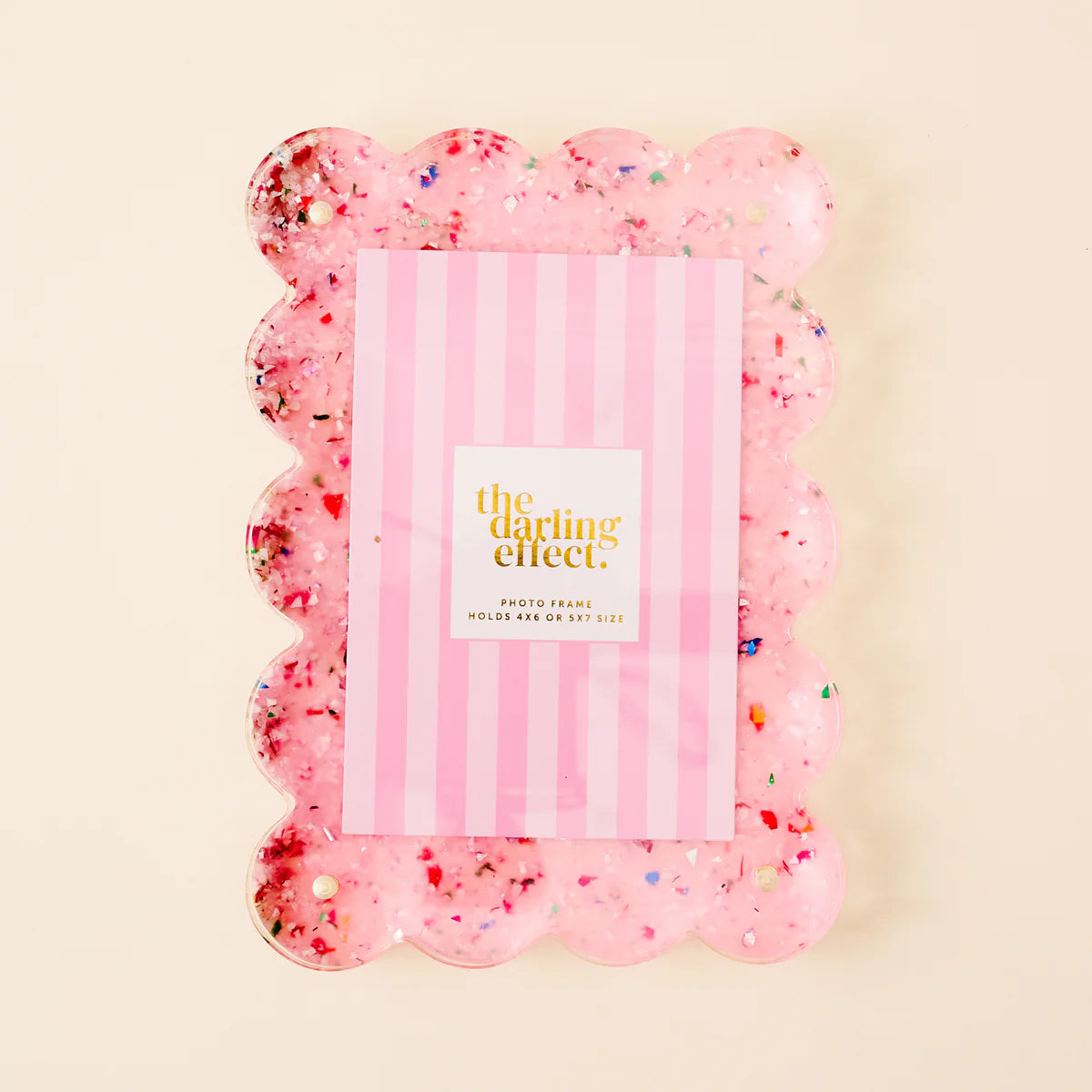 Confetti Pink Mini Magnet Frame