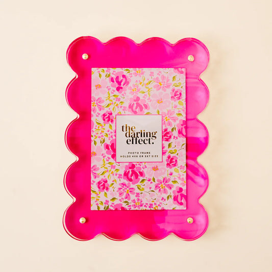 Hot Pink Mini Magnet Frame