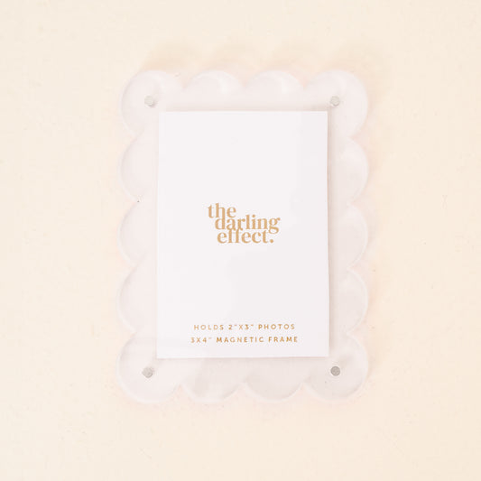Mini Picture Frame Magnet | Clear