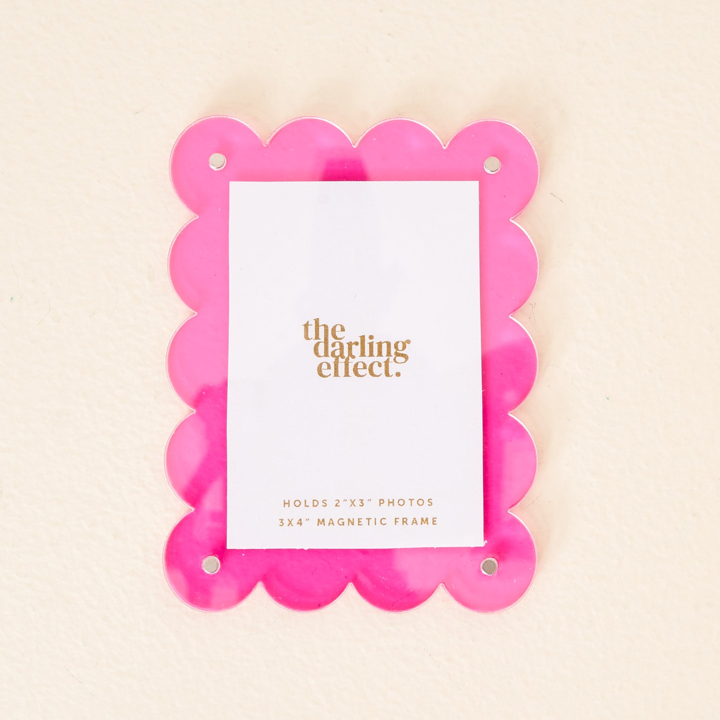 Mini Picture Frame Magnet | Pink