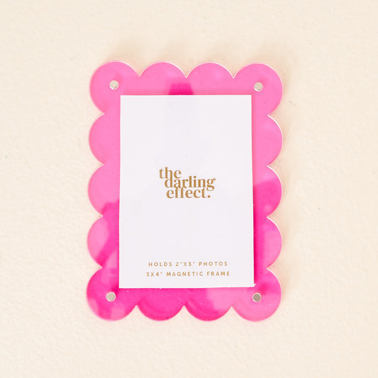 Mini Picture Frame Magnet | Pink