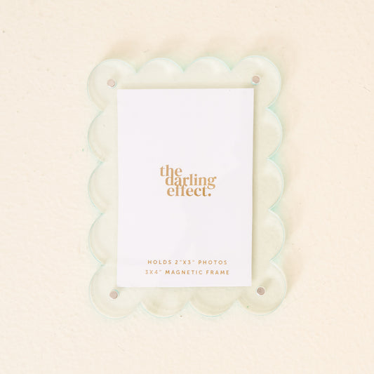 Mini Picture Frame Magnet | Pale Blue