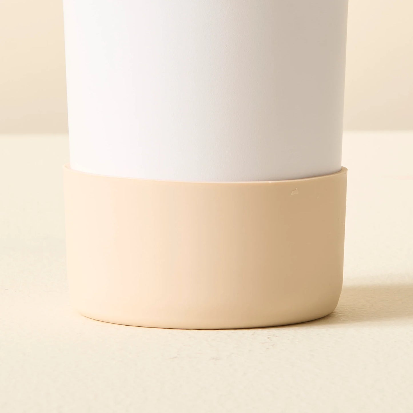 Tan Silicone Tumbler Boot