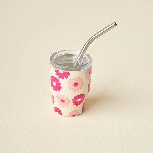 Darling Daisy Hot Pink Tiny Tumbler