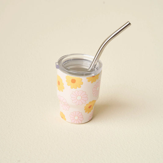 Darling Daisy Peach Tiny Tumbler