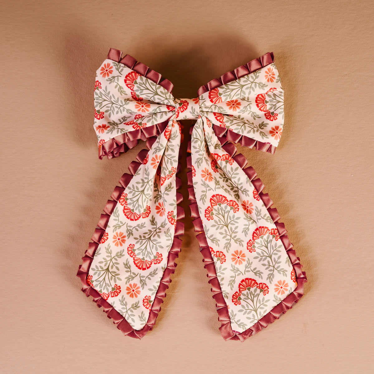 Everbloom Dusty Rose Hair Bow