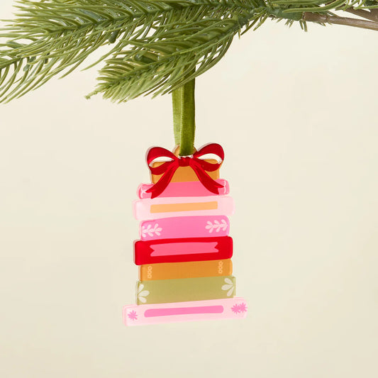 Book Stack Ornament