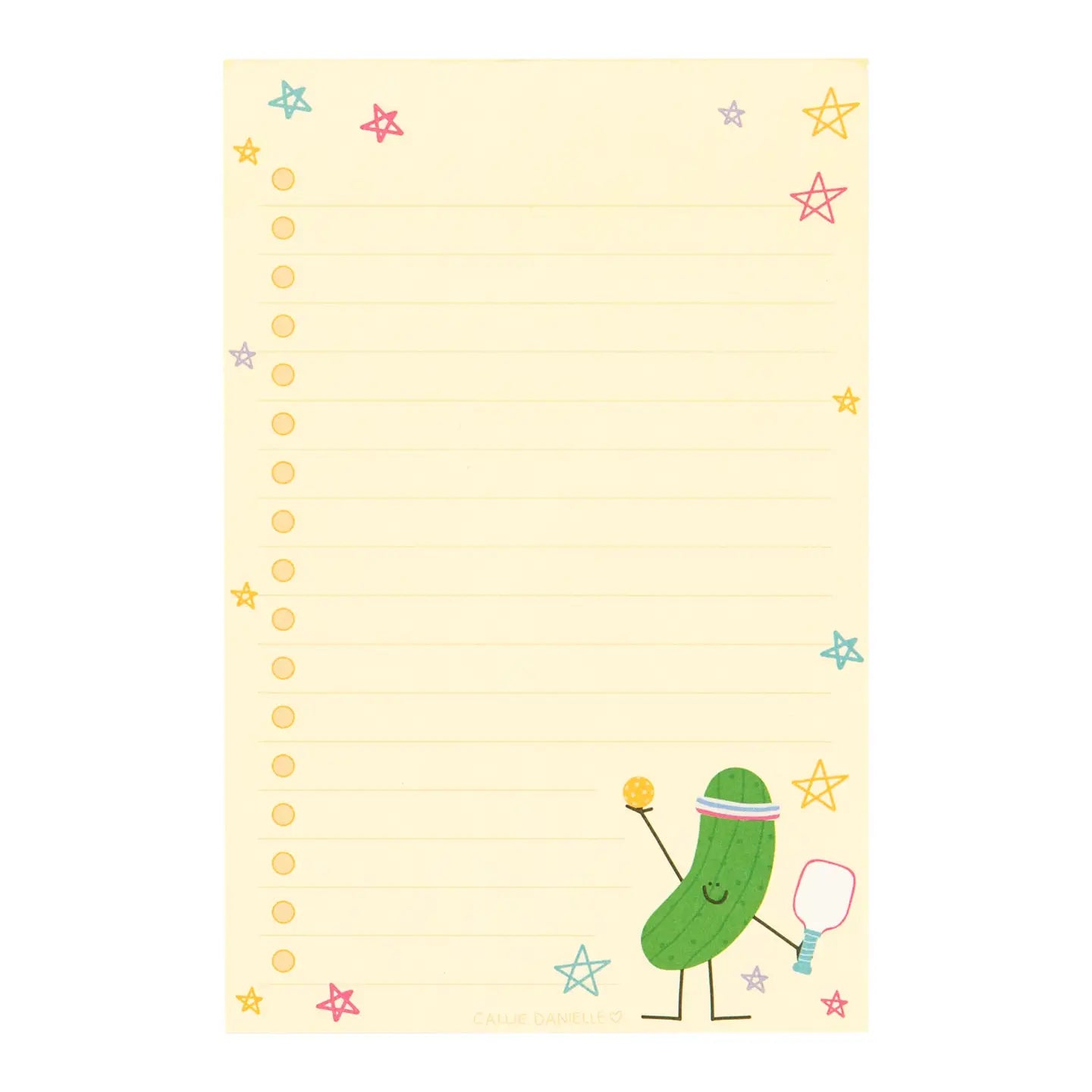 Pickleball Pickle Notepad
