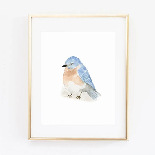 Bluebird Art Print